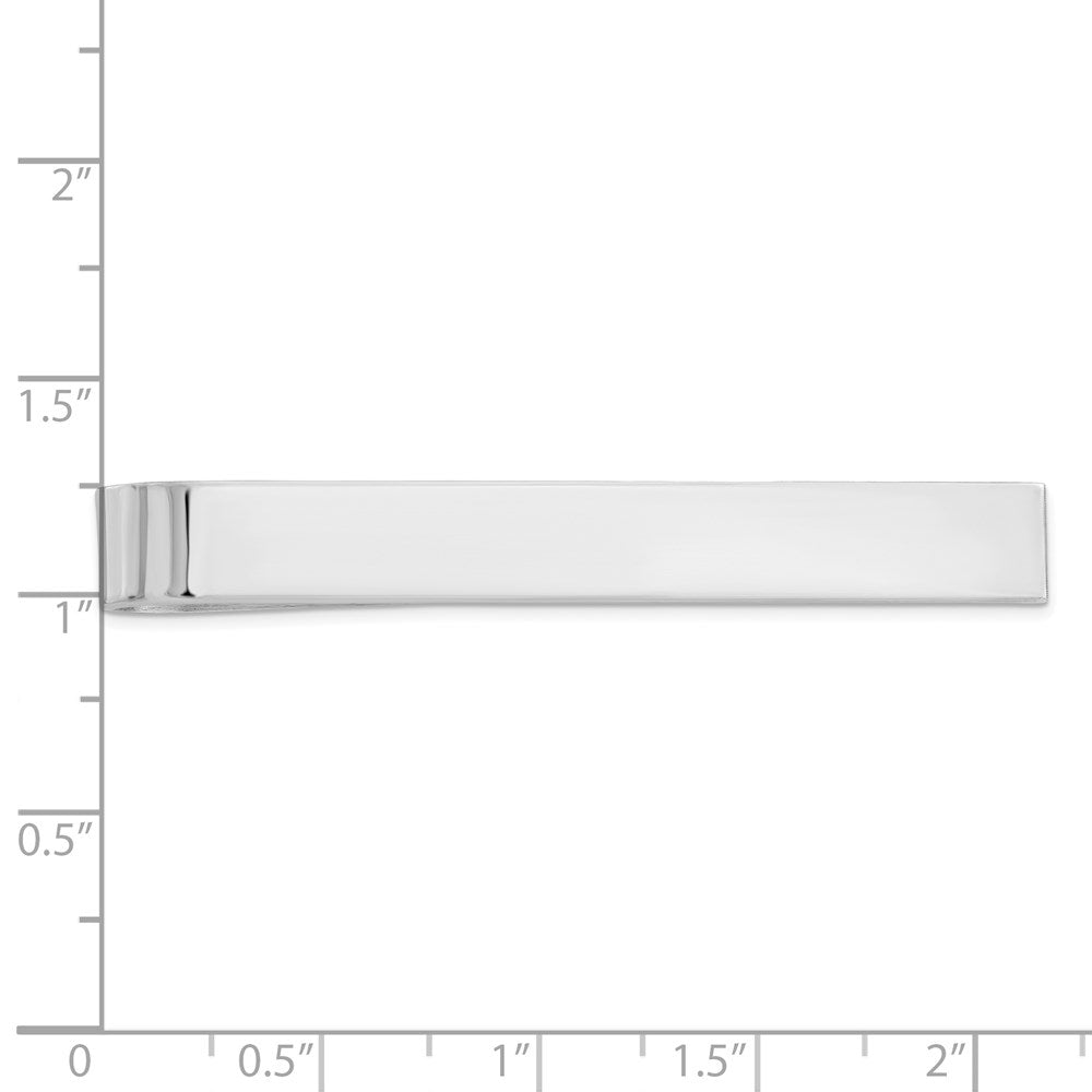 Sterlingsilber Rhodiniert Krawatten Stab