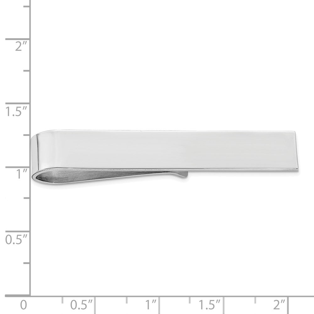 Sterlingsilber Rhodiniert Krawatten Stab