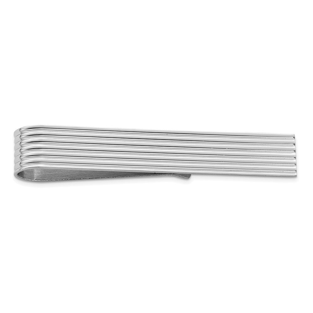 Sterlingsilber Rhodiniert Krawatten Stab