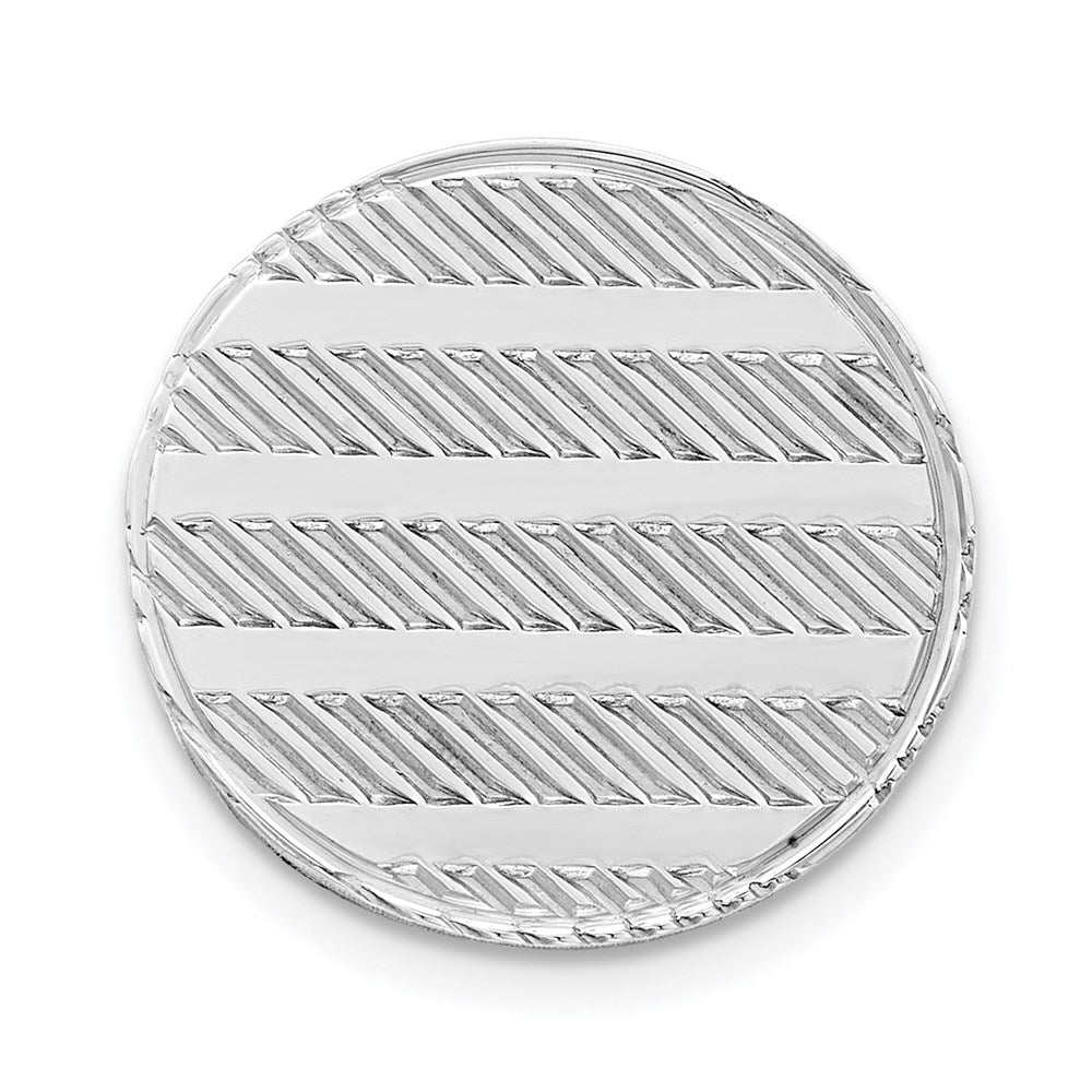 Sterlingsilber Rhodiniert Krawatten Tac