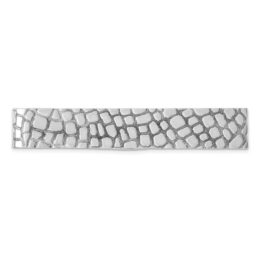 Sterlingsilber Rhodiniert Krawatten Stab