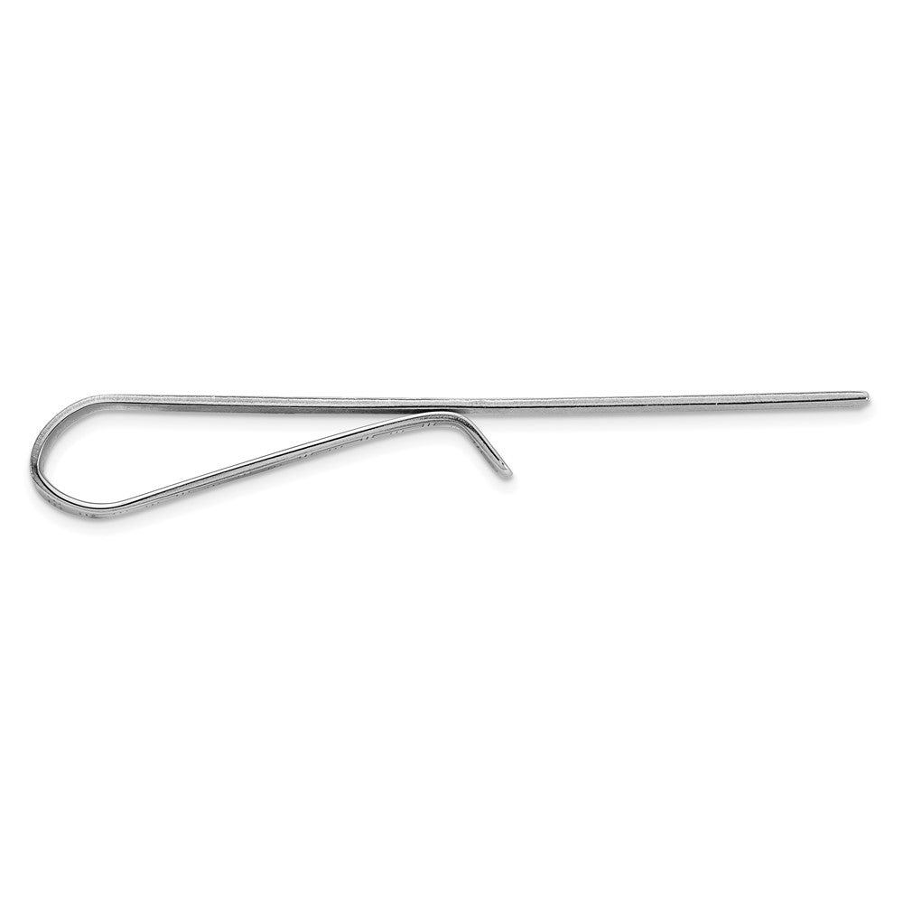 Sterlingsilber Rhodiniert Krawatten Stab