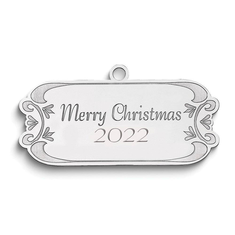 Sterlingsilber Rhodiniert Weihnachten Geschenk Marke