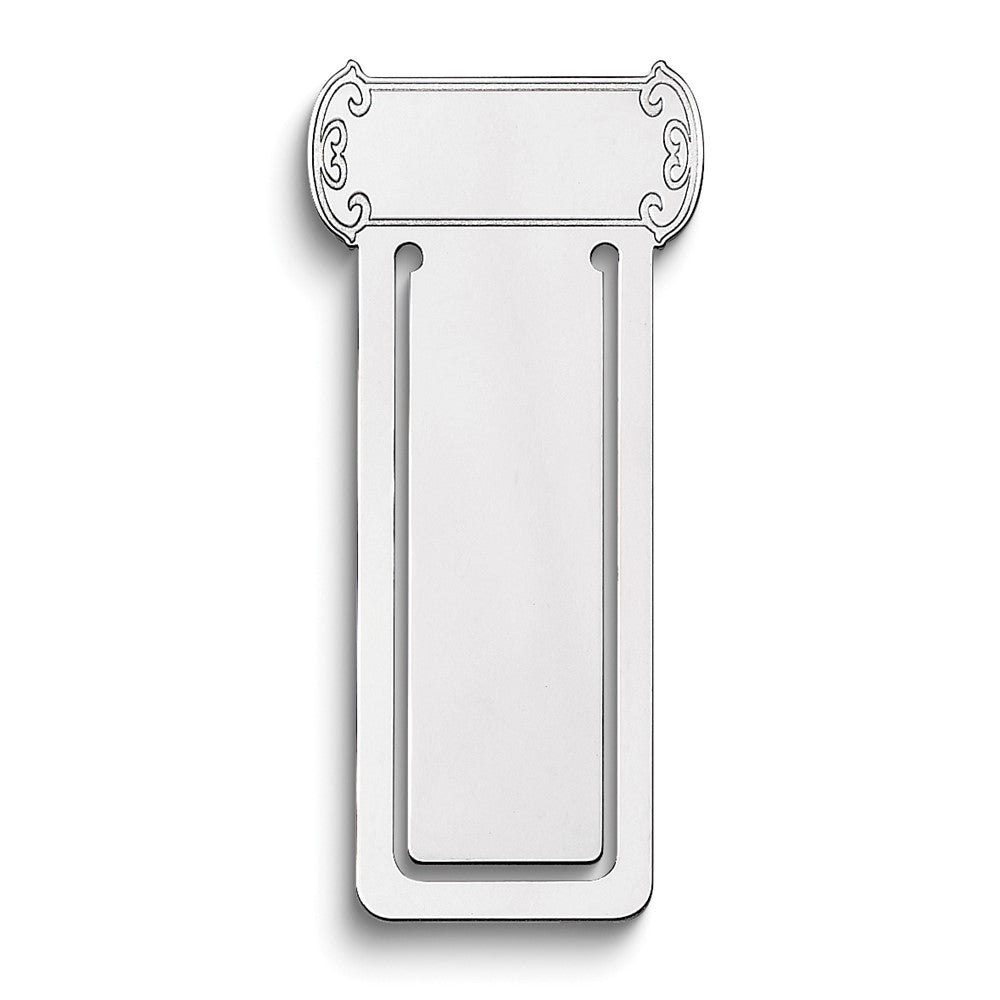 Sterlingsilber Rhodiniert Rohling Version Book Mark