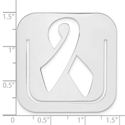 Sterlingsilber Rhodiniert Ausgeschnitten Bewusstsein Bookmark