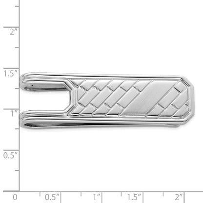Sterlingsilber Rhodiniert Geldklammer