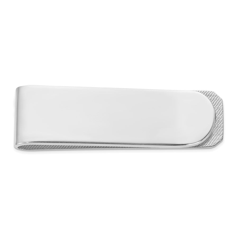 Sterlingsilber Rhodiniert Geldklammer
