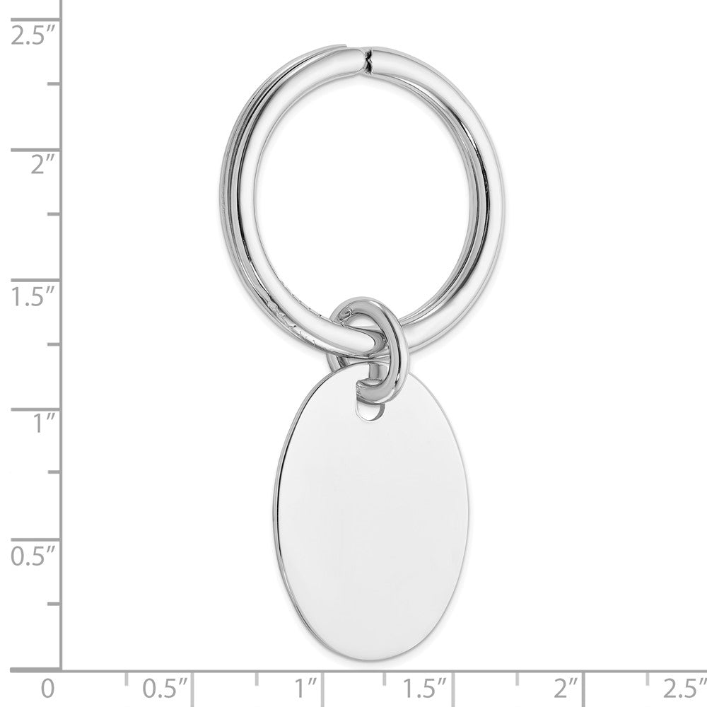 Sterlingsilber Rhodiniert Key Kette