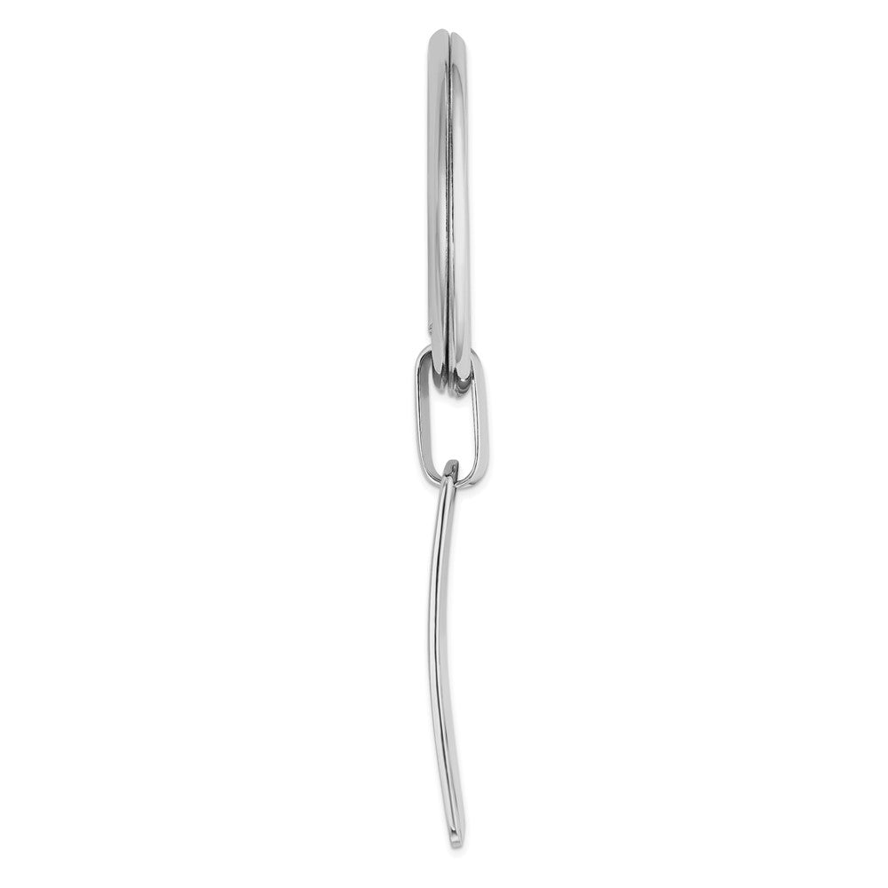 Sterlingsilber Rhodiniert Key Kette