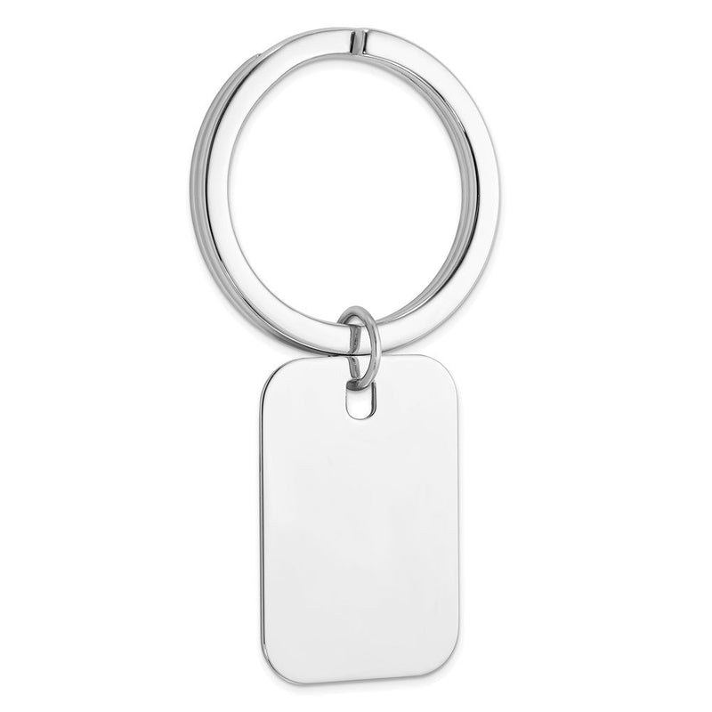 Sterlingsilber Rhodiniert Key Kette