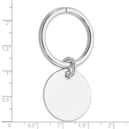 Sterlingsilber Rhodiniert Key Kette