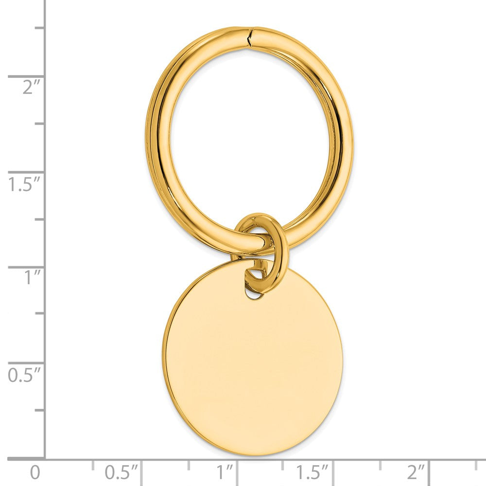Sterlingsilber Vergoldet Key Kette