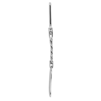Sterlingsilber Rhodiniert Key Kette
