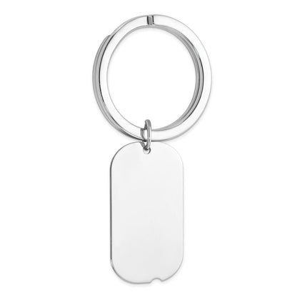 Sterlingsilber Rhodiniert Key Kette