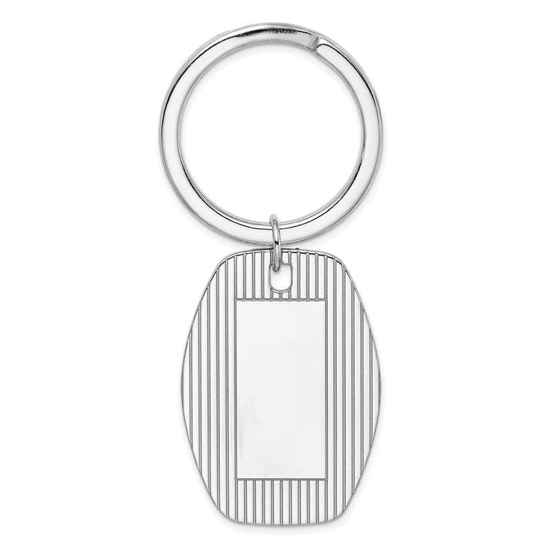 Sterlingsilber Rhodiniert Key Kette
