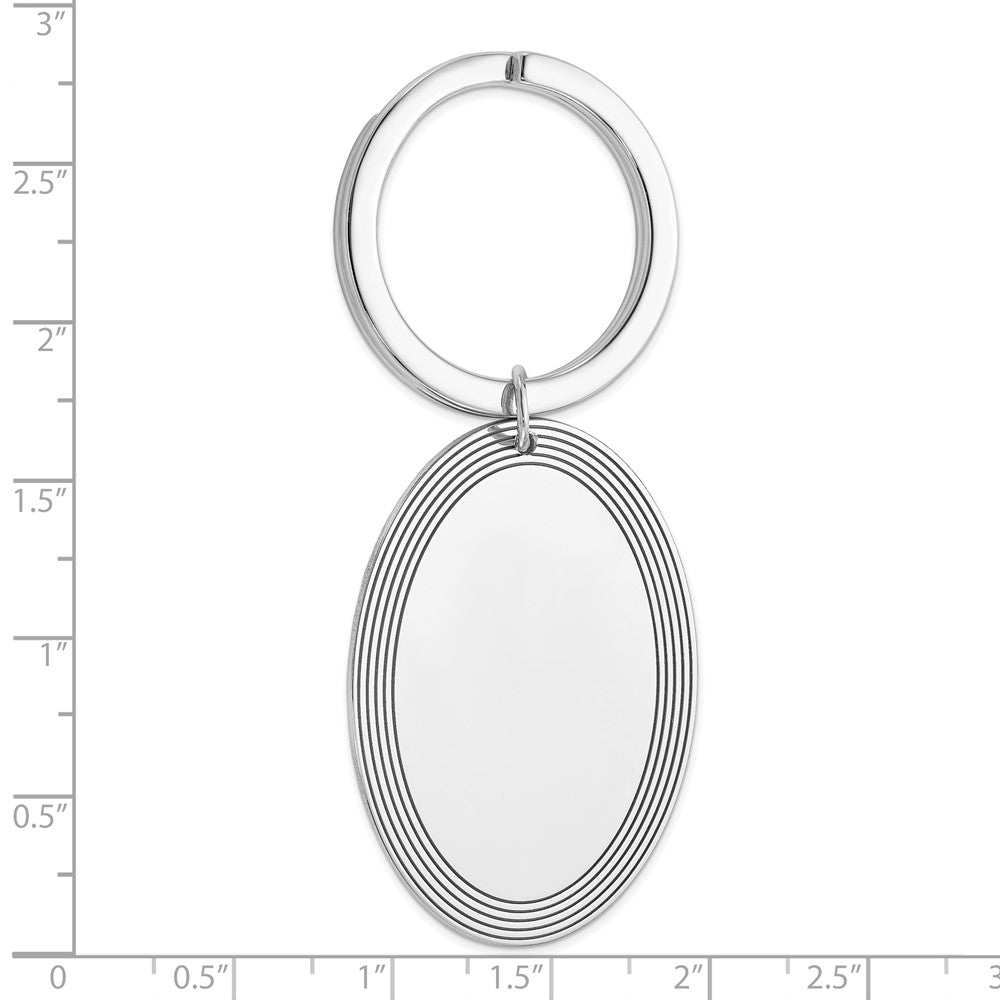 Sterlingsilber Rhodiniert Key Kette