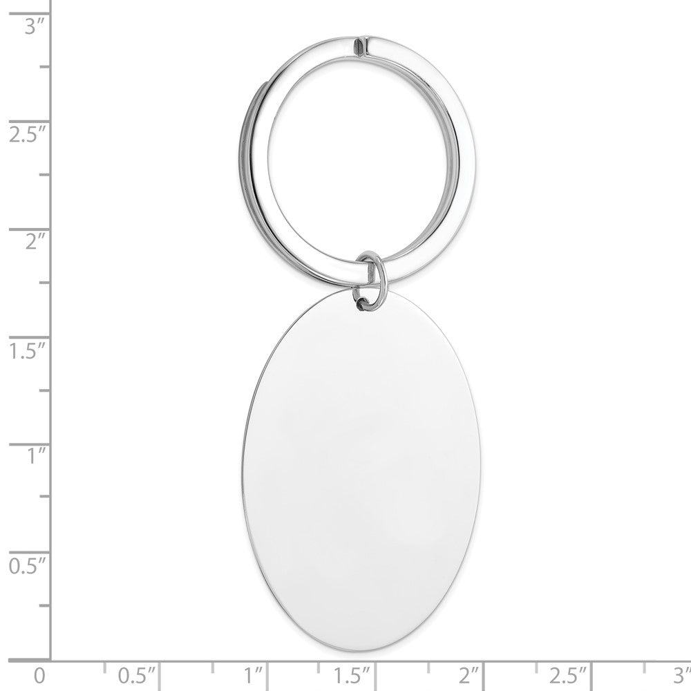 Sterlingsilber Rhodiniert Key Kette