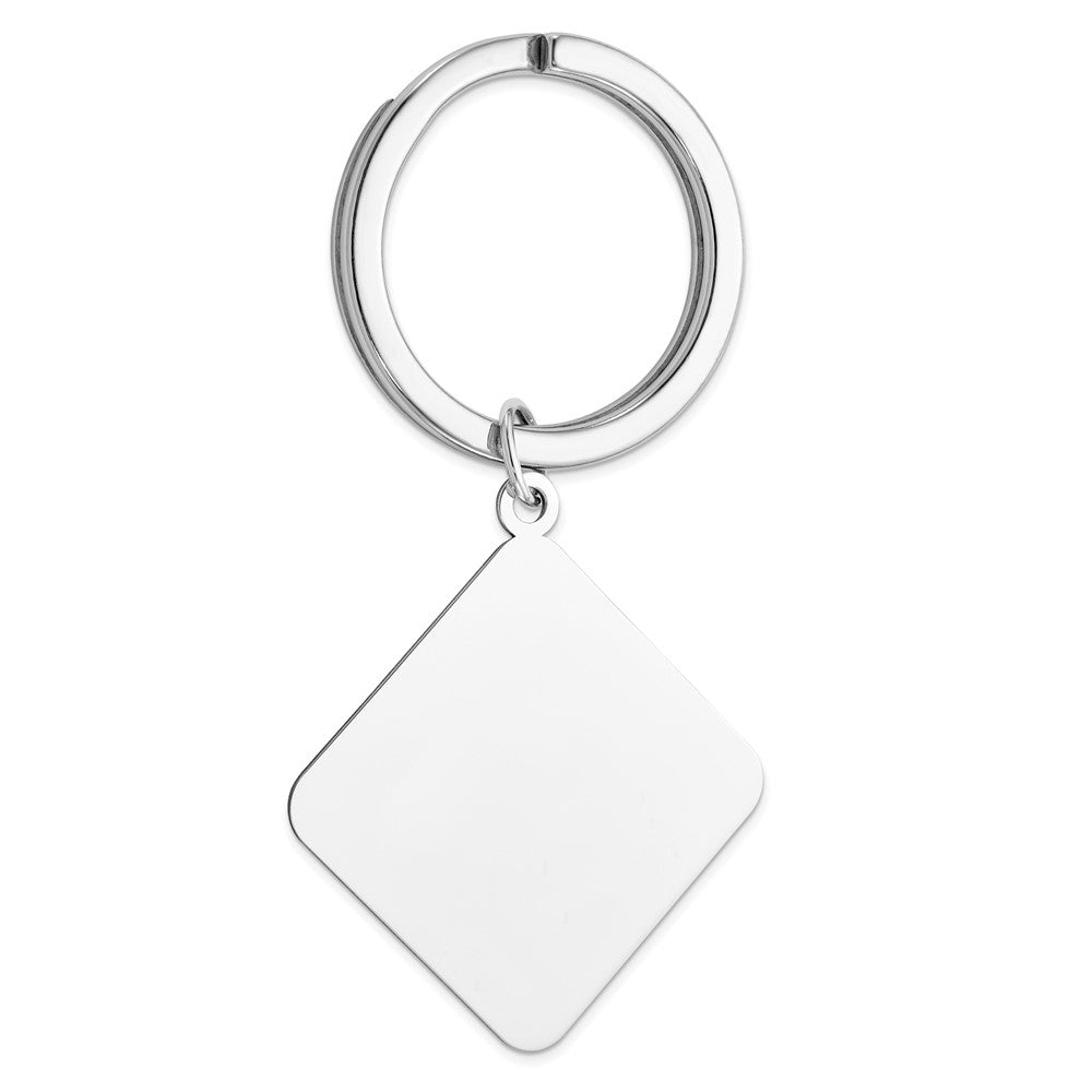 Sterlingsilber Rhodiniert Key Kette