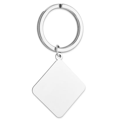 Sterlingsilber Rhodiniert Key Kette