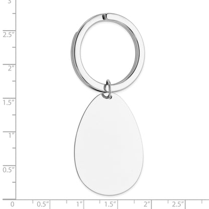 Sterlingsilber Rhodiniert Key Kette