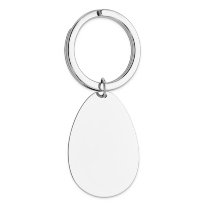 Sterlingsilber Rhodiniert Key Kette