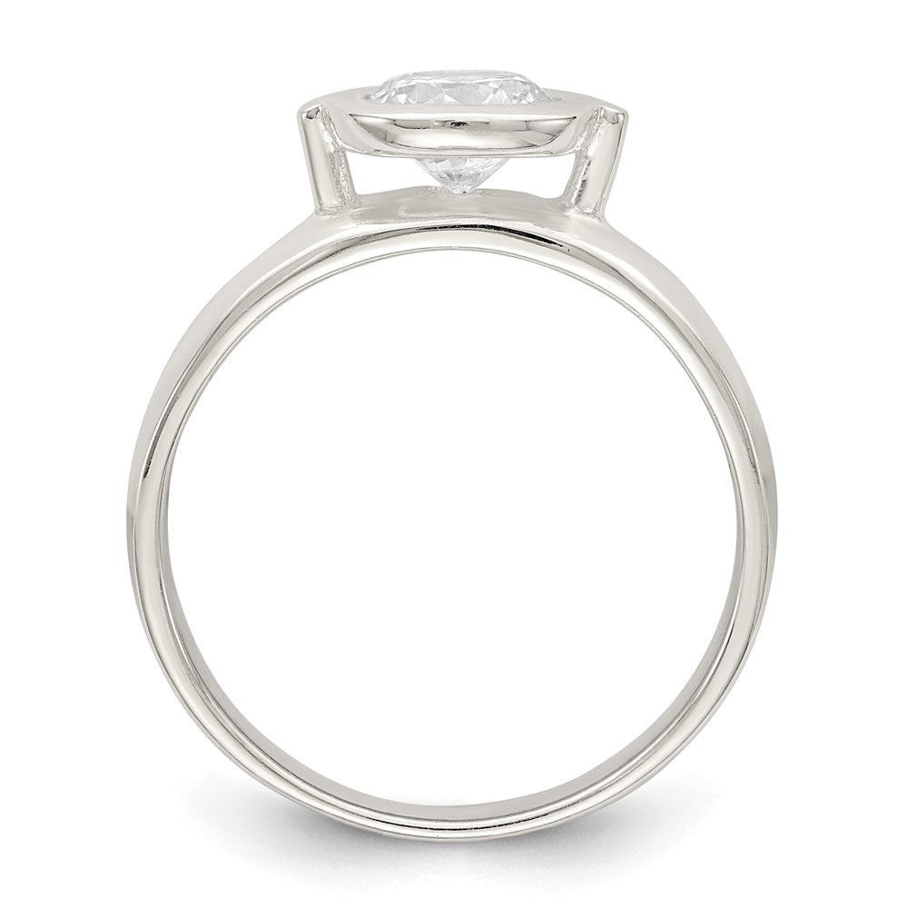 Sterlingsilber Zirkonia Ring