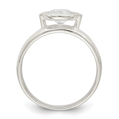 Sterlingsilber Zirkonia Ring