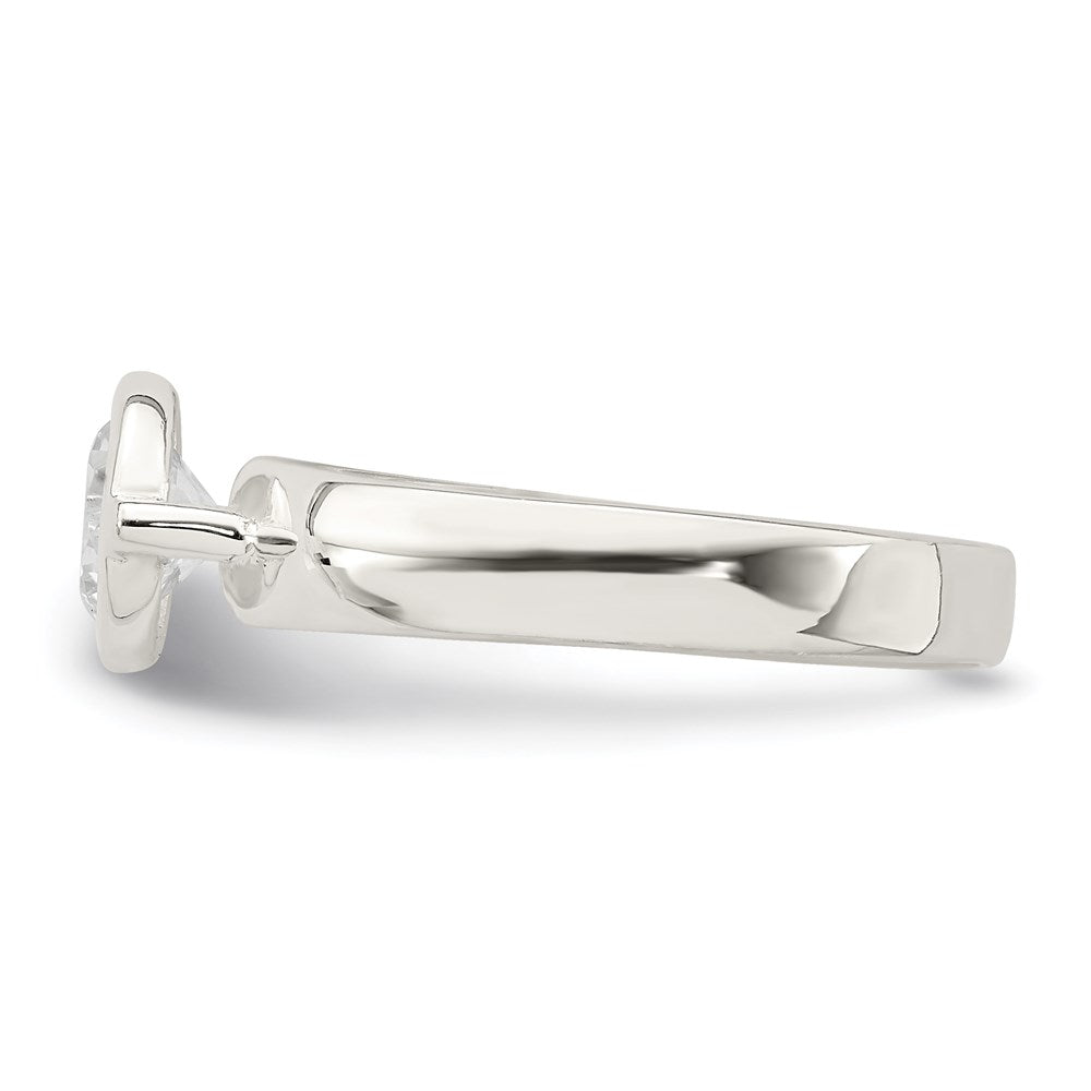 Sterlingsilber Zirkonia Ring