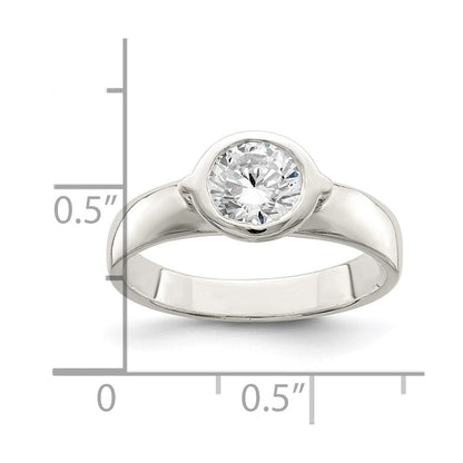 Sterlingsilber Zirkonia Ring