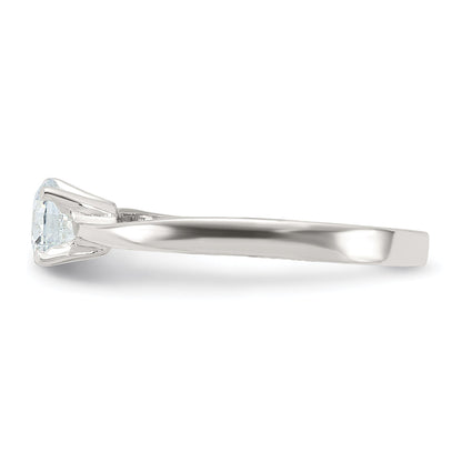 Sterlingsilber Zirkonia Ring