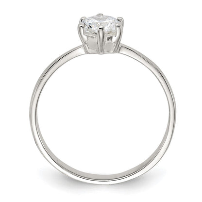 Sterlingsilber Zirkonia Ring