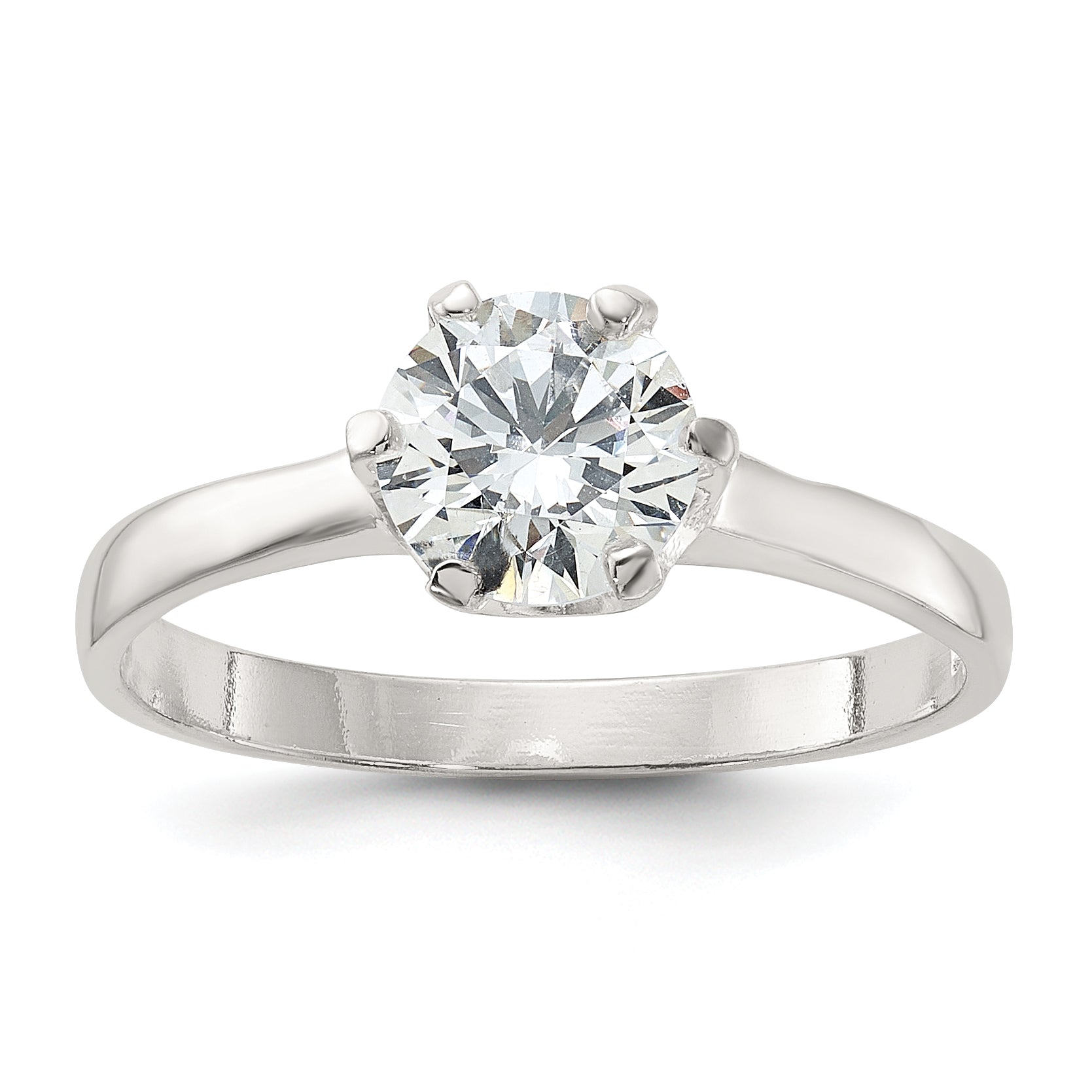 Sterlingsilber Zirkonia Ring