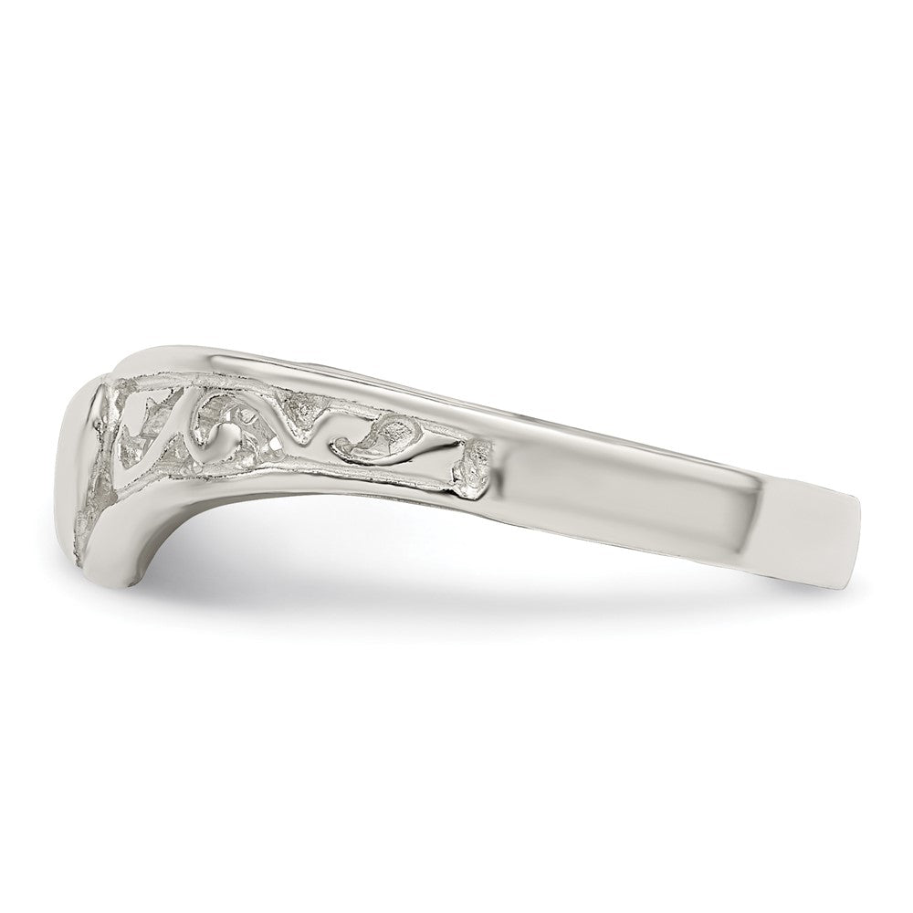 Sterlingsilber Herz Ring