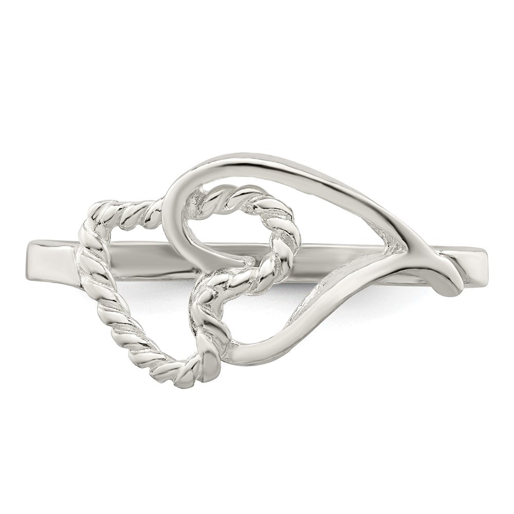 Sterlingsilber Herz Ring
