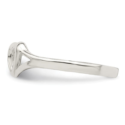 Sterlingsilber Herz Ring