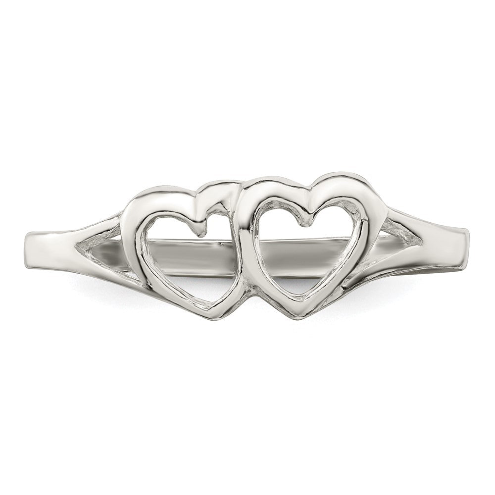 Sterlingsilber Herz Ring