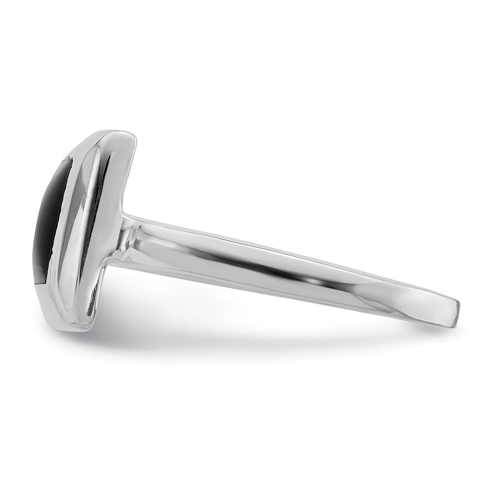 Sterlingsilber Onyx Ring
