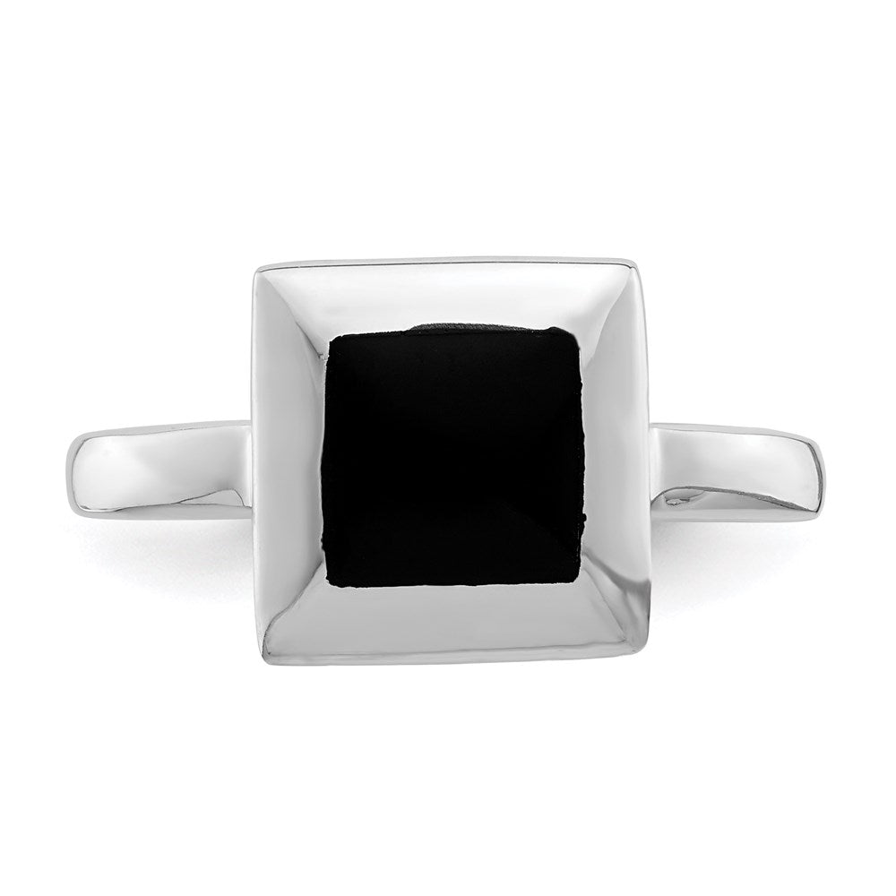 Sterlingsilber Onyx Ring