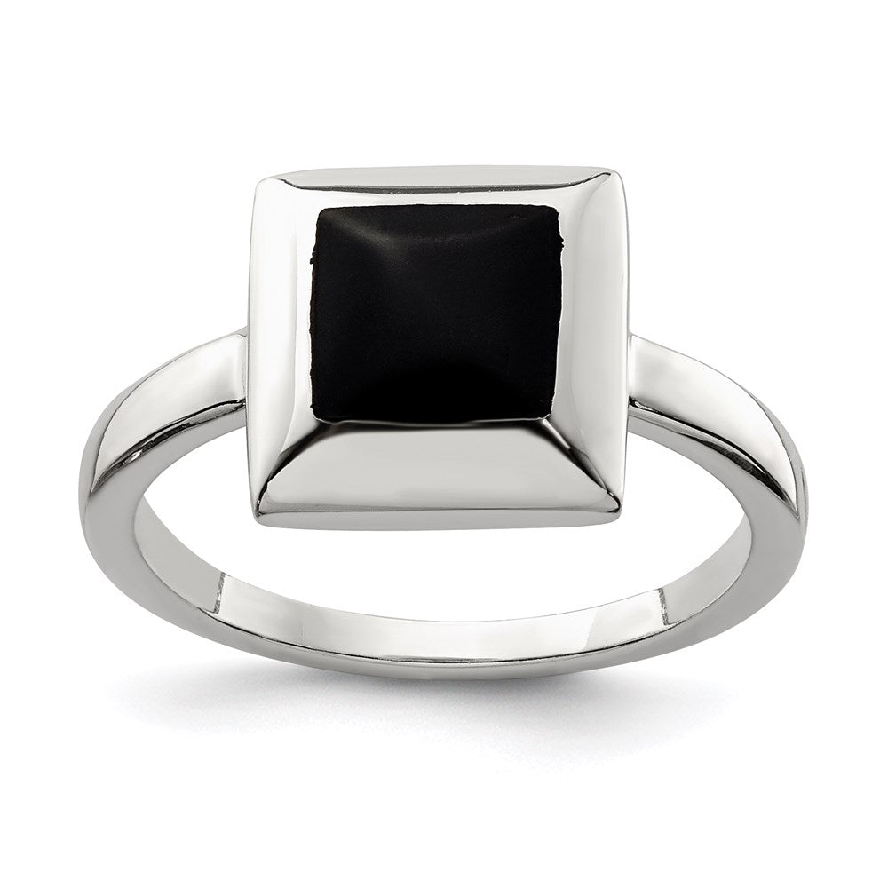 Sterlingsilber Onyx Ring