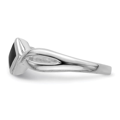 Sterlingsilber Onyx Ring