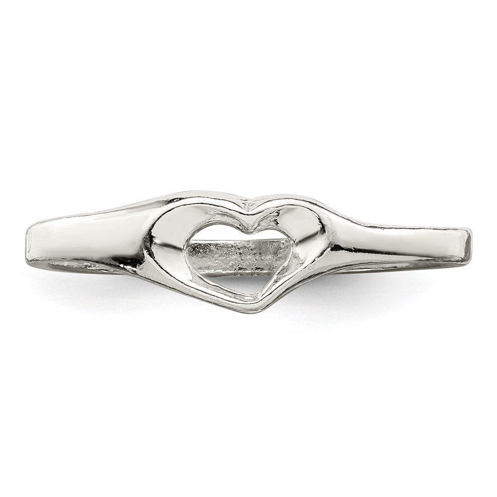 Sterlingsilber Herz Ring