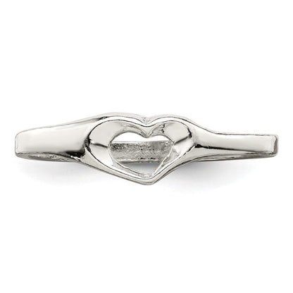 Sterlingsilber Herz Ring