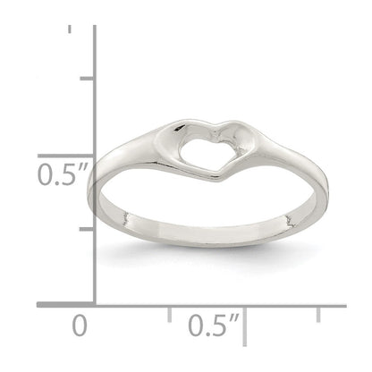 Sterlingsilber Herz Ring