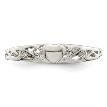 Sterlingsilber Herz Ring
