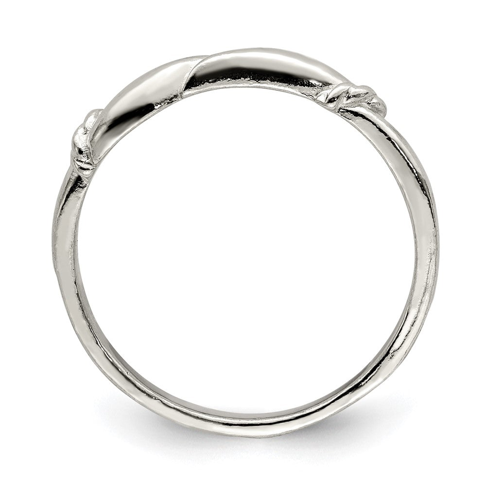 Sterlingsilber Wirbel Ring