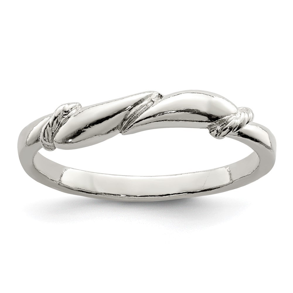 Sterlingsilber Wirbel Ring