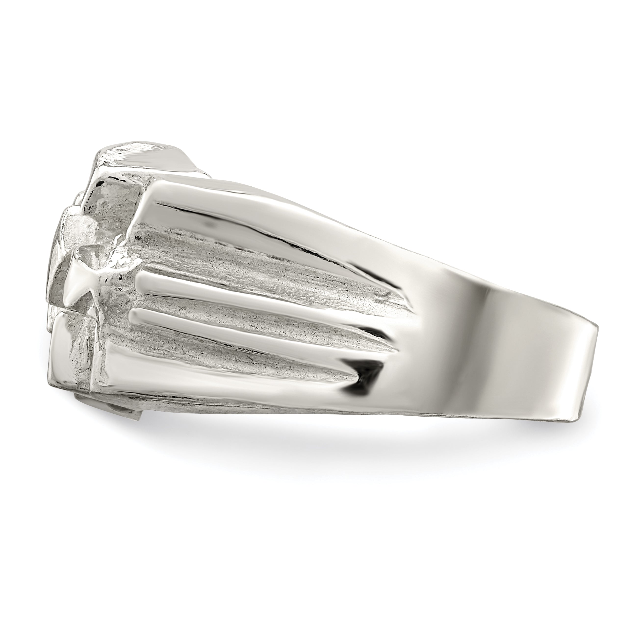 Sterlingsilber Nugget Ring