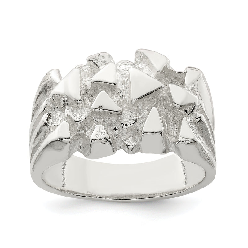 Sterlingsilber Nugget Ring