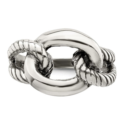 Sterlingsilber Antikisiert Ring