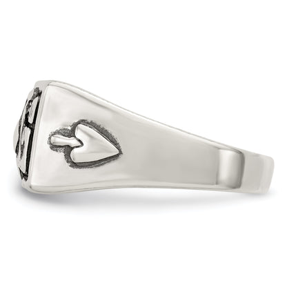 Sterlingsilber Antikisiert Freimaurer Ring